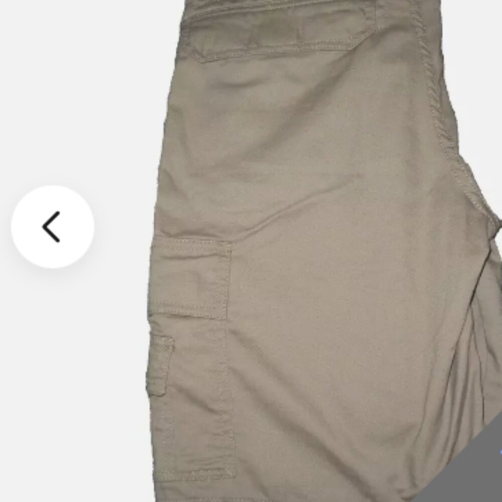 NWT Mens RedHead cargo utility shorts lots of pockets Khaki 10" inseam size 32